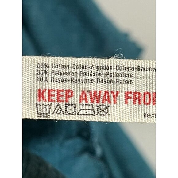 Free People Top Women XS Green Pullover Tiered Boho Peasant Hippie Cowgirl Retro - Picture 9 of 12